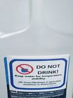 062918l Quality Iz Do Not Drink Water Label Bilingual Pk