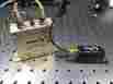 1205c-2 222a-1 Isomet Aom Driver Acousto Optic Modulator Hene Laser Tested