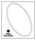 Mdg013 20 Harvey 5500 Gasket Door Mdt Chemiclave Aquaclave Rpi