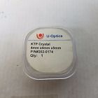 202-0174 U-optics Ktp Crystal 4mm X 5mm P N Nice Clean Optic