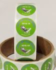 401907g Quality Iz Got My Flu Shot Stickers Green