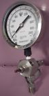 4317 Parr Gage Block Assembly Fike Metal Products Rupture With Gauge