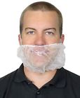 444040 Ultrasource Beard Nets Latex Free Polypropylene Bouffant White 840855106478