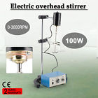 100w 758232231609 Tek Genius Overhead Magnetic Stirrer Lab Mechanical Mixer