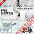 866390000125 R2 Medical 2000 Pcs Size 3.5 X 5 Sterilization Bags Dental Tattoo Veterinary