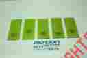 Acrx-6ndy Kentek Lot Of Five Panels Acrylic Laser Safety Glass 3 X 6