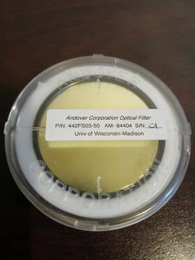 442fs03-50 Andover Corporation 633fs10-25 Optical Filter P/n Am 84404