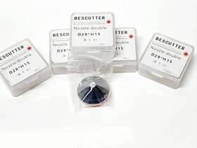 Bescutter D28 H15 11mm 5 Laser Nozzle Double M11 1.2 For Precitec Head