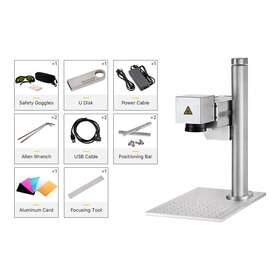 Cloudray 721618872772 20w M8 Mopa Fiber Laser Marking Machine Jpt For Diy Metal