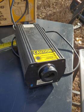 Lsro5r Cw Radiation / Aerotech Laser Unit Lso5r 9.5 Inch
