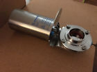 Dn50 Nocado Stainless Steel Pneumatic Butterfly Valve Weld Ports
