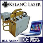 Kclm1-100wpl Kelan Portable Fiber Mopa Black Color Marking Engraving Laser Fda