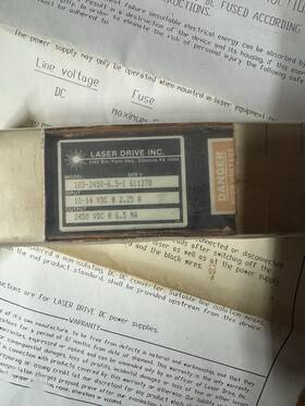 103-2450-6.5-1 Laser Drive Inc. / 10-14 Vdc In 2450vdc Out