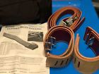 Leather Humane Restraint Set Arms Ankle Strap Patient People Locking