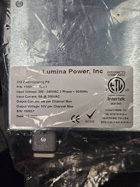 11001517 Lumina Power Inc. P/n Rev 1