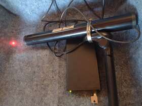 05-lhr-151-s Melles Griot Helium Neon Hene Laser And Voltex S- 28-00 Power Supply