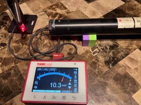 05-lhr-171 Melles Griot Hene Laser Tested Working Output 10.3mw