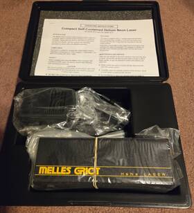 05-srp-812-249 Melles Griot Helium Neon Laser Brand New