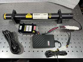06-10758-02 Melles Griot Green 543.5nm Helium Neon Laser With Ac Power Supply 0.7mw Greene Hene