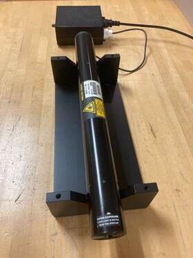 3227h-c Melles Griot / Hughes Hene Laser System 10 Mw 633 Nm Tem 00