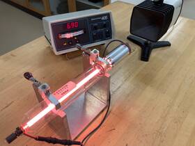 632.8 Melles Griot P550 Hene Laser Tube 5 Mw Nm Tem 00 New Old Stock