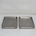 Mit207 7 X 12 M9 Midmark Ritter Lot Of Large Sterilizer Tray For Ultraclave