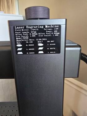 Monport Yxf60 60w Fiber Laser Engraver And Rotary Axis Lightburn Compatible