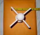 8091-10 Multi-blade Agitator Glass 19mm Ace Large Scale .. Ptfe