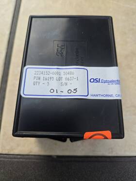16195 Osi Optoelectronics Pin Nos In Box