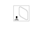 P074374-091 Dentistry Nexus Door Gasket Oem Part Square