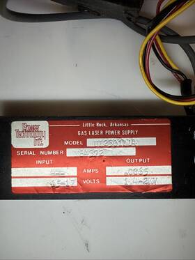 Uv2301a14 Power Technology Inc. Ul2301a14 Gas Laser Supply 115v 1.4-2kv