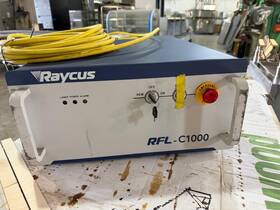 Raycus 1000h 1000w Fiber Laser Source For Cutting Machine - Working As I
