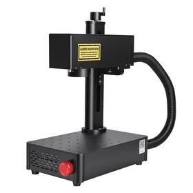 Gst-10w Scotle 5w/10w Portable Mini Fiber Laser Marking Machine Metal Desktop Engraving