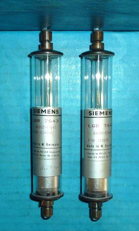 Lgr-7643 Siemens Hene Laser Tube 2pcs. Very Good Condition