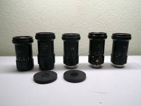 92256 Sill Optics Lot Of 5 Laser Beam Expanders - 1 2x / 1.5x 5x/ 5x 1064nm 92256 Sill Optics Lot Of 5 Laser Beam Expanders - 1 2x / 1.5x 5x/ 5x 1064nm