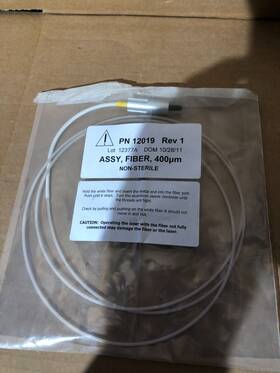 400um Unitek Miyachi 12019 Assy Laser Fiber Optic Cable Non-sterile