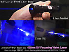 21mw Uv Ultraviolet Focusing Batt 12 Magnum "beam .21mw Laser Charger 2 Cm2 Keys Mv