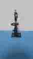 Vpt-3 B-2s Newport Translating Optical Post Holder Base And Micrometer Fixture