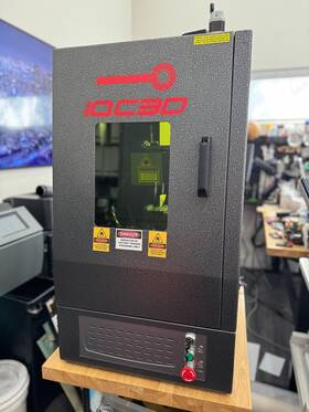 Iqc3d Vtron 75w Direct Diode Ddl Enclosed 3d Fiber Laser Extras Low Hours