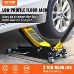 Vevor 3 Ton Low Profile Aluminum Steel Racing Floor Jack Dualpump Lift Car Auto. Fixed Price $217.64.
