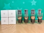 Quad Of Rca Usn Crc 2A3 Vacuum Tubes From 1943. Fixed Price $800.00.