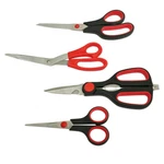4 Pc Stainless Steel Scissors Set Heat Treated Sharp Assorted Shears Tools. Fixed Price $15.50.