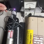 Laser Hene Mw Power Output Adj. Mount Supply Uniphase 1105P Ready To Use. Fixed Price $999.00.