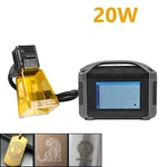 Used 90% New 20W Handheld Laser Marking Machine Engraver With 100MM Lens. Fixed Price $1599.00.
