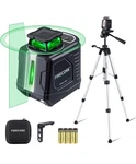 Firecore Laser With Tripod, 360 Self Leveling Cross Line Level, Gre. Fixed Price $45.99.