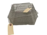 Sp Scientific Stainless Basket & Cover For Hotpack Glassware Washers 8X8X4". Fixed Price $279.99.