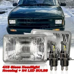 4X6 Stock Glass Lens / Metal Headlight 6000K 6K Led Hid Bulb Headlamp Pair. Fixed Price $80.99.