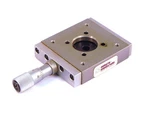 Newport Model MR5.16A Micro-controlled Linear Translation Stage W/ Aperture. Fixed Price $39.00.