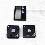 Lot Of 3 Newport Performa-i Kinematic Optical Mounts With Beamsplitter & Mirror. Fixed Price $64.89.