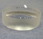 2" Dia. Bi-cc Lens, -50MM Fl, Uvfs Un-coated, 51.8MM Roc, Bi-concave, Cvi Laser. Fixed Price $31.00.